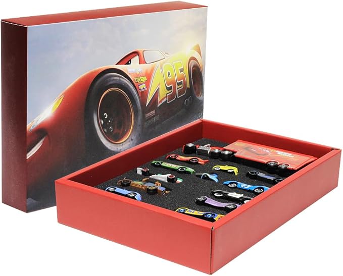 15 Pcs Car 2 3 Toys, Movie Diecast Car, Extremely Ritualistic Gift Sets for Children, Birthday Gifts for Children Over 3 Years Old