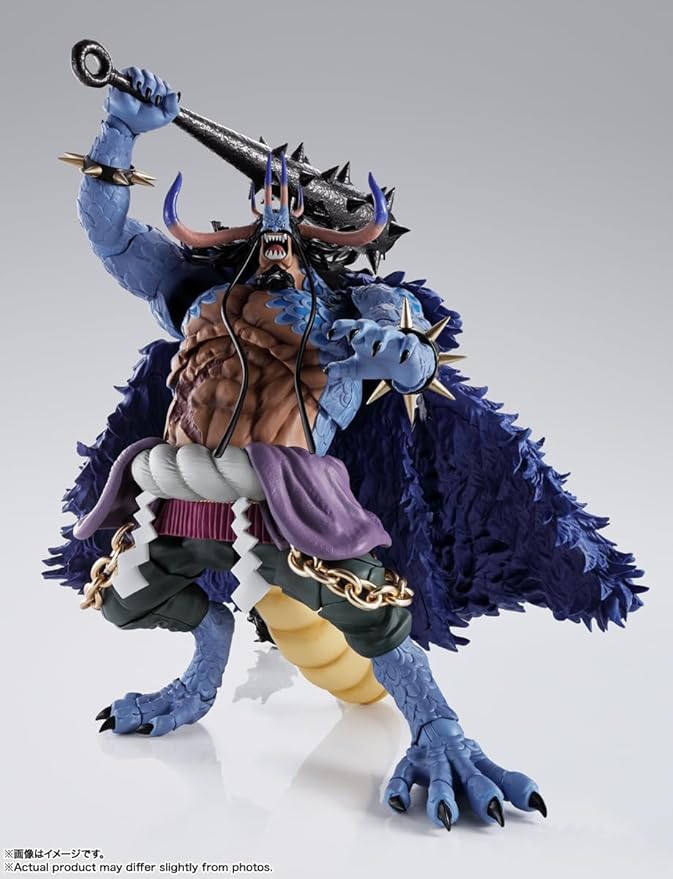 TAMASHII NATIONS - One Piece - Kaido King of The Beasts (Man-Beast Form), Bandai Spirits S.H.Figuarts Action Figure