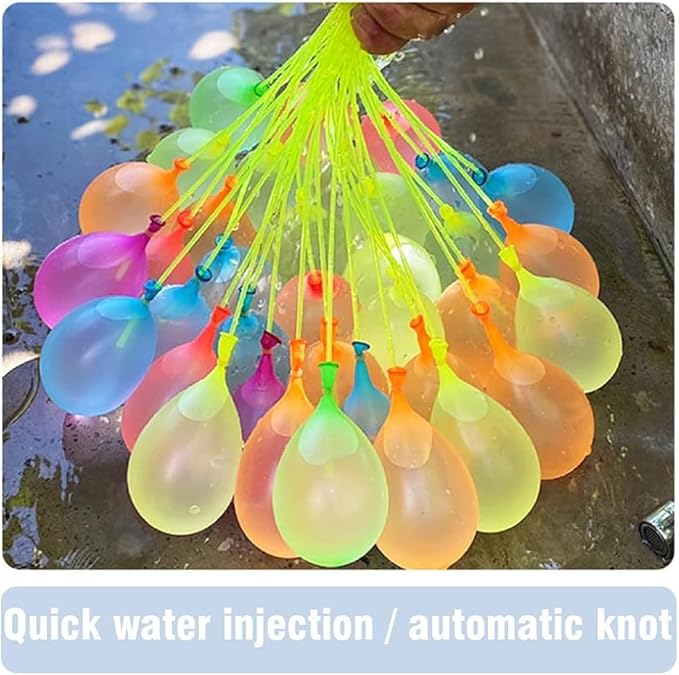Water for Kids Adults Balloons with Refill Kits Quick Fill Balloons Set Summer Splash Party Easy Quick Fun Outdoor Backyard Summer Water Toys for Pool (1332PCS)