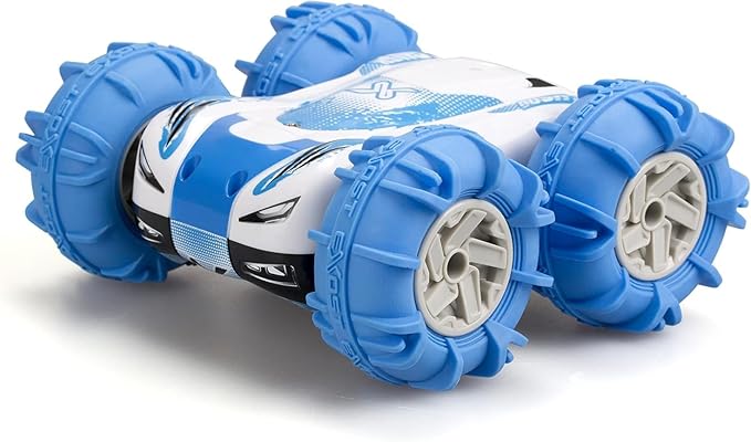 Exost 360 Aquacross Terrain Stunt RC Car - All-Terrain Inflatable Tires, 2.4Ghz Control, Acrobatic Flips for Ages 5+