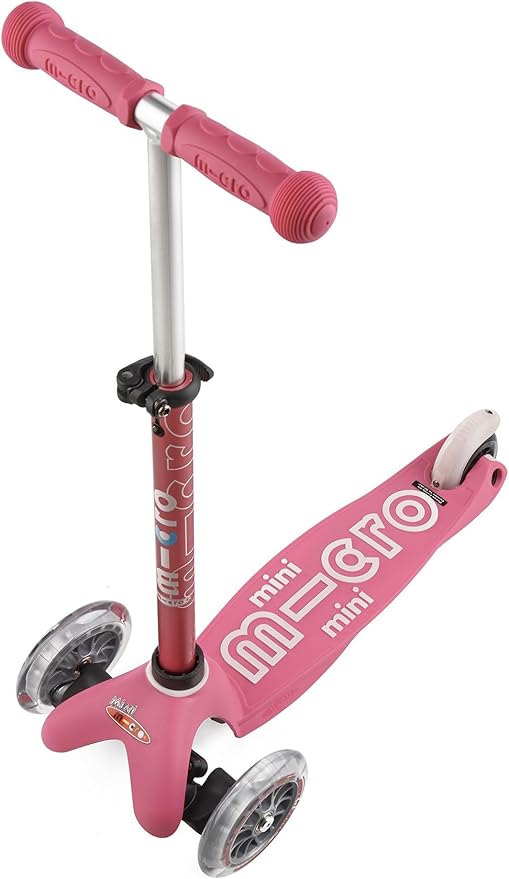 Micro Kickboard - Mini Deluxe - Three Wheeled, Lean-to-Steer Swiss-Designed Micro Scooter