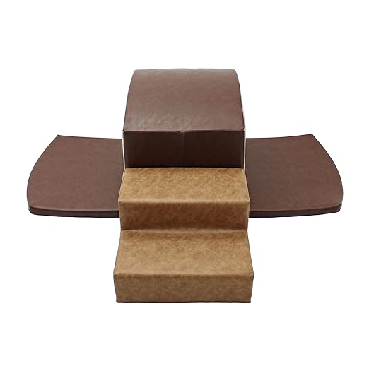 FDP SoftScape Rustic Playtime Grow-n-Learn Tunnel Climber Plus Pads for Toddlers and Kids; Soft Foam Indoor Active Playset for Crawling and Sliding at Home, Daycare (3-Piece) - Distressed Assorted