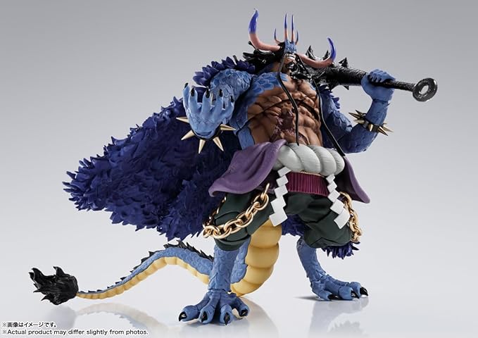 TAMASHII NATIONS - One Piece - Kaido King of The Beasts (Man-Beast Form), Bandai Spirits S.H.Figuarts Action Figure
