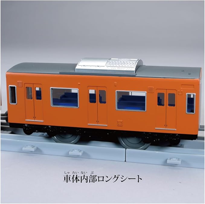 Takara Tomy Plarail Real Class 201 Series Commuter Train (JR West Japan Orange)