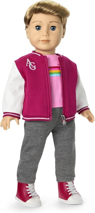 American Girl, Truly Me 18-inch Doll #104 with Dark-Blue Eyes, Straight Caramel Hair, Light Skin, for Ages 6+