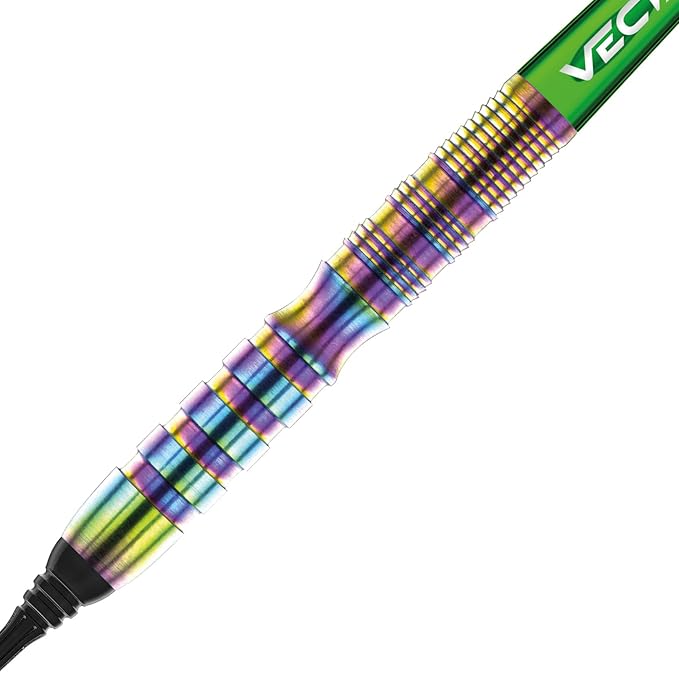 Winmau Simon Whitlock Urban World Cup Edition 20g Gram Professional Soft Tip Tungsten Darts Set with Flights and Stems (Shafts)