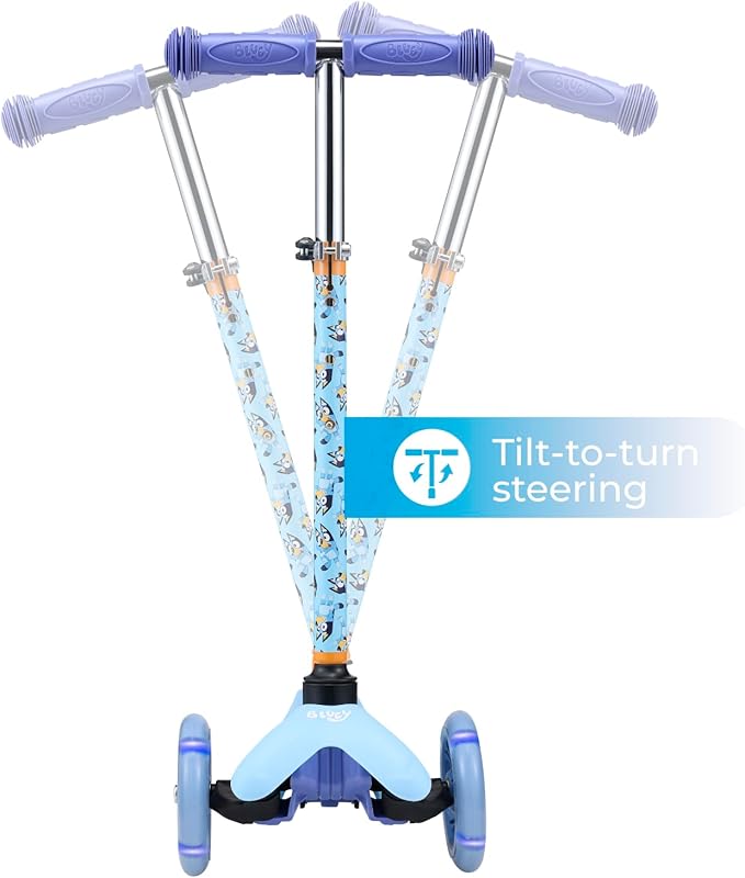 Scooter for Kids Ages 3-5 - Extra Wide Deck & Light Up Wheels, Self Balancing Kids Toys for Boys & Girls, Choose Your Favorite Character
