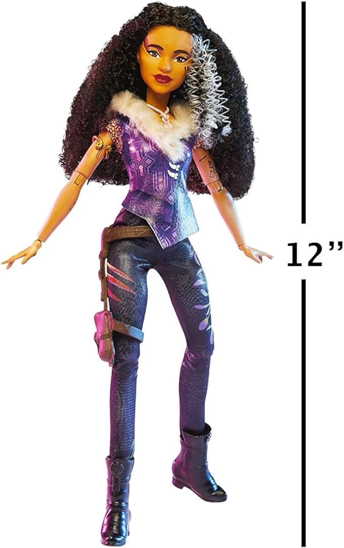 Disney Zombies Dolls Set for Girls - Bundle with 2 Zombies 3 Dolls Featuring Zed and Willa Plus Stickers for Kids | Disney Toys