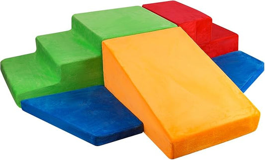 Climbing Toys for Toddlers 1-3 Indoor | Toddler Climbing Toys Indoor | Baby Foam Climbing Blocks | Soft Play Climbing for Toddlers | Infant Non-Toxic Soft Climbing Blocks | Large Foam Blocks Baby Gym