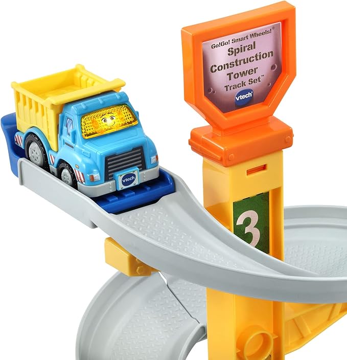 VTech Go! Go! Smart Wheels Speedy Spiral Construction Tower Track Set (Frustration Free Packaging)