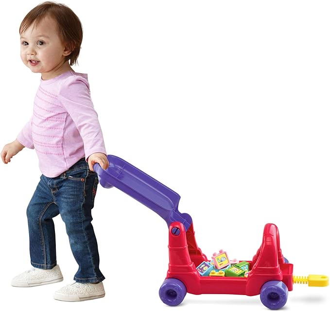 VTech Sit-to-Stand Ultimate Alphabet Train (Frustration Free Packaging), Pink