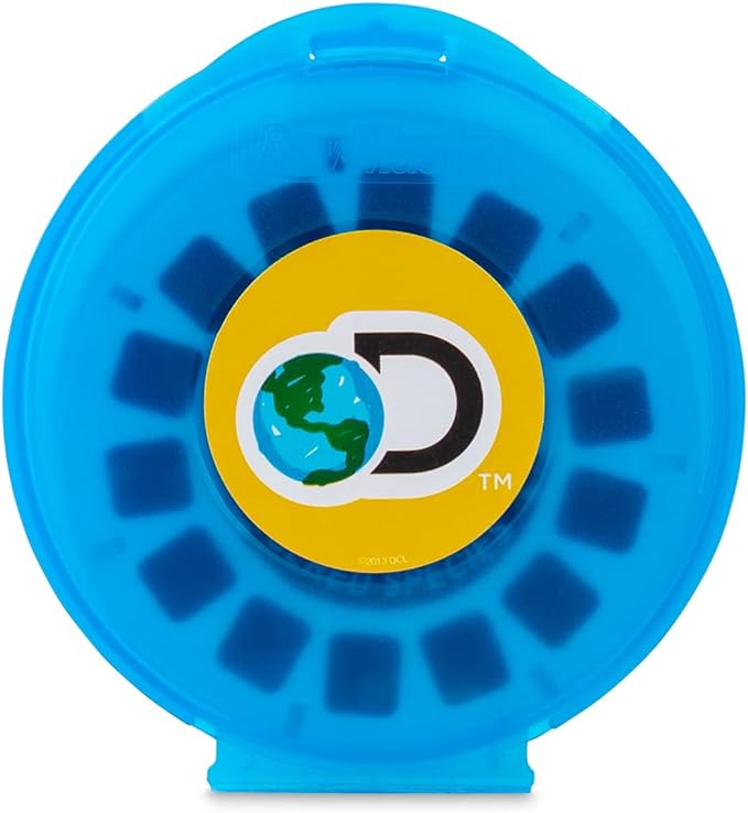 View Master Classic with Discovery Kids Reels - Metallic Viewfinder with 5 Reels Included - STEM, Retro, Nature Learning Toy for Kids and Adults, Toddlers, Ages 3+
