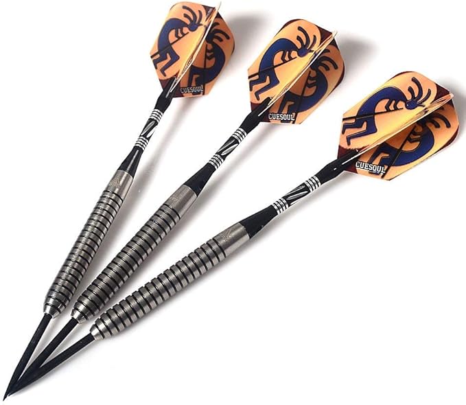 CUESOUL Tungsten Steel Tip Darts- Precise Barrels 18 19 21 24 Grams