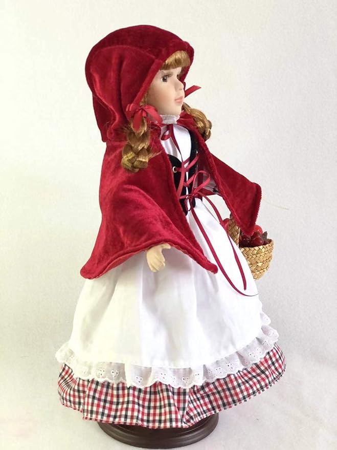 Jmisa 16" Standing Doll with Red Shawl