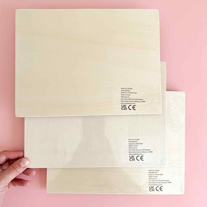 QUOKKA Wooden Puzzles for Toddlers 2-4 – Chunky Matching Puzzles Set –Toddler Montessori Animal Toys with Jumbo Animals Toddler Puzzles Ages 1-3 I FSC Certified Wood