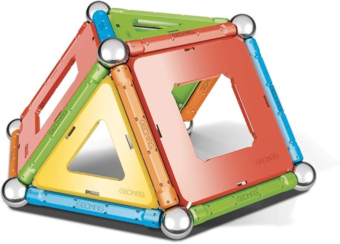 Geomag - Confetti - 32Piece Magnetic Building Set, Certified Stem Construction Toy, Safe for Ages 3 & Up