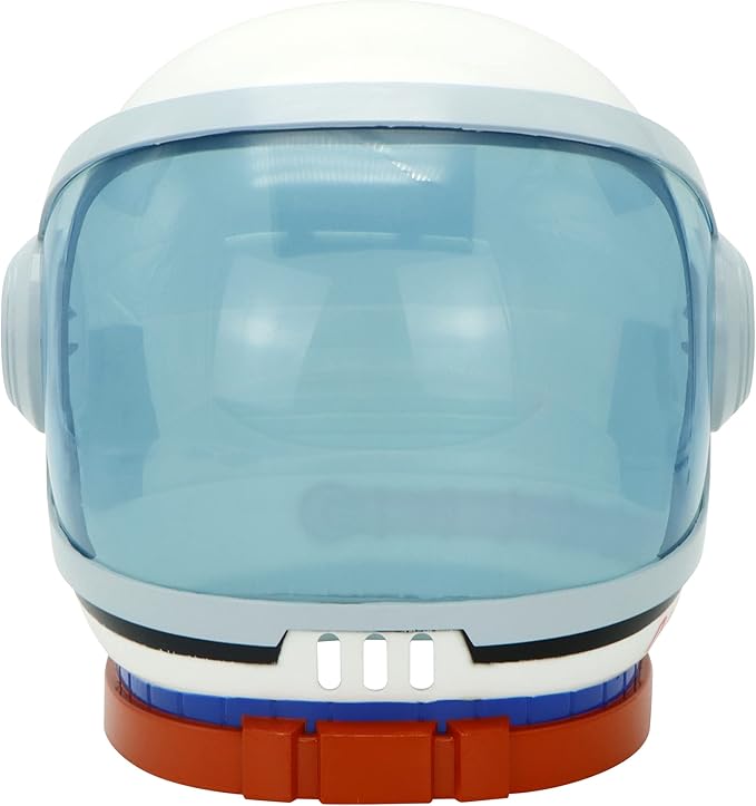 Spooktacular Creations Astronaut Helmet for Kids with Movable Visor Pretend Role Play Accessory Toy Set Halloween Costumes