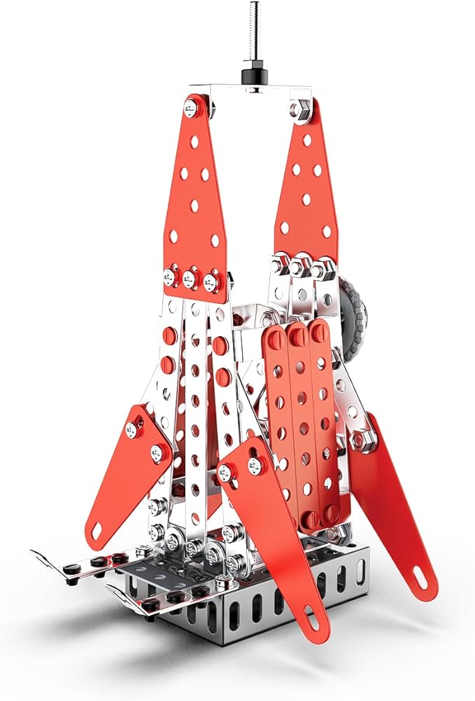 Metal STEM Rocket Pen Holder Building Kit – 3D Puzzle DIY Model for Kids 8-16, Parent-Child Assembly Toy, Educational Construction Gift, Desk Decor(Rockets)