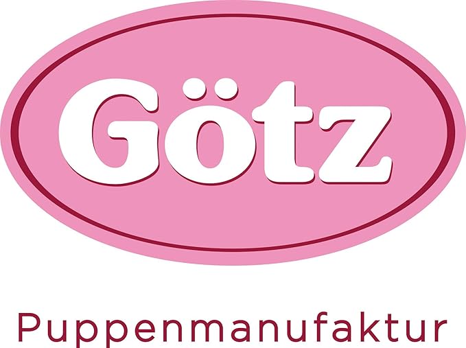 Gotz One Piece Teddy Costume Pajama Sleeper with Padded Feet, Paws and Hood with Ears for 12-13" Baby Dolls