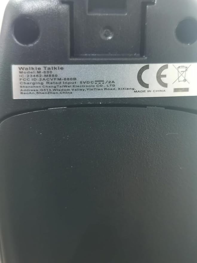 Walkie Talkies Long Range, M880 Two Way Radio for Adults with Mic LCD Screen/Resistance Wakie-Talkies with Noise Cancelling for Men Women Outdoor Adventures Cruise Ship (Blue and Red)