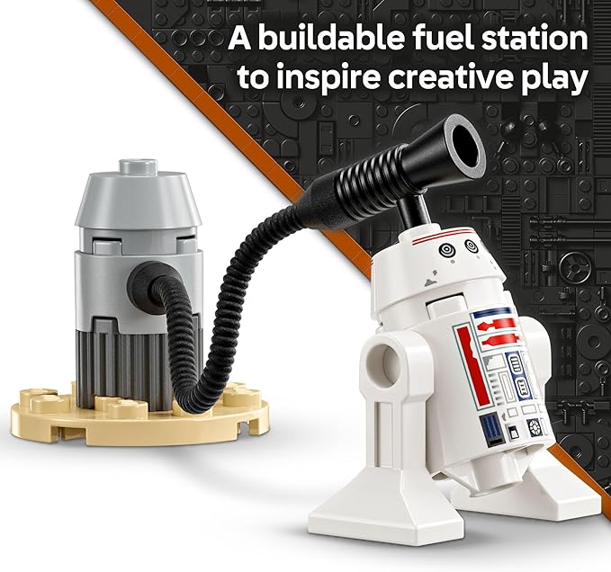 LEGO Star Wars: The Mandalorian Mando and Grogu's N-1 Starfighter Toddler Building Toy - Star Wars Baby Yoda Toy for Kids, Boys & Girls, Ages 4+ - Educational Preschool Toy Gift for Birthdays - 75410