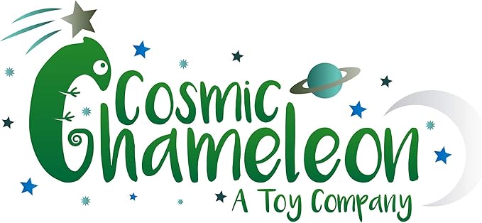 Cosmic Chameleon Construction Toys - 13Pc Pretend Play Set with Kids Construction Hat, Vest & More - Boys & Girls Tool Set - Halloween Costume, Birthday Gift