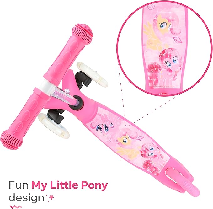 Scooter for Kids Ages 3-5 - Extra Wide Deck & Light Up Wheels, Self Balancing Kids Toys for Boys & Girls, Choose Your Favorite Character