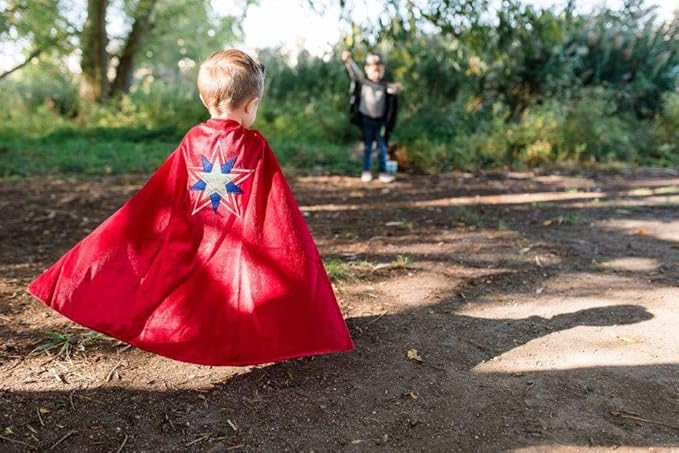 Little Adventures Super Hero Cape & Mask Set Costumes Age 3-8