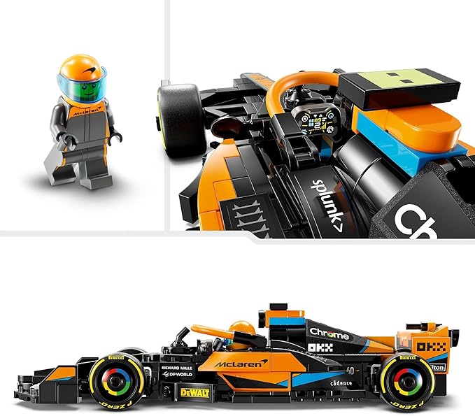LEGO Technic & Speed Champions McLaren Racing Pack Building Toys Set - Race Cars Toys for Kids, Boys & Girls, Ages 9+ - Gift Ideas for Birthdays - 66792