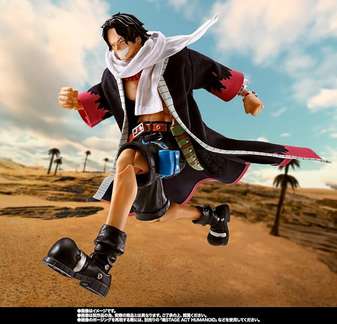TAMASHII NATIONS - One Piece - Portgas D. Ace -Fire Fist-, Bandai Spirits S.H.Figuarts Action Figure
