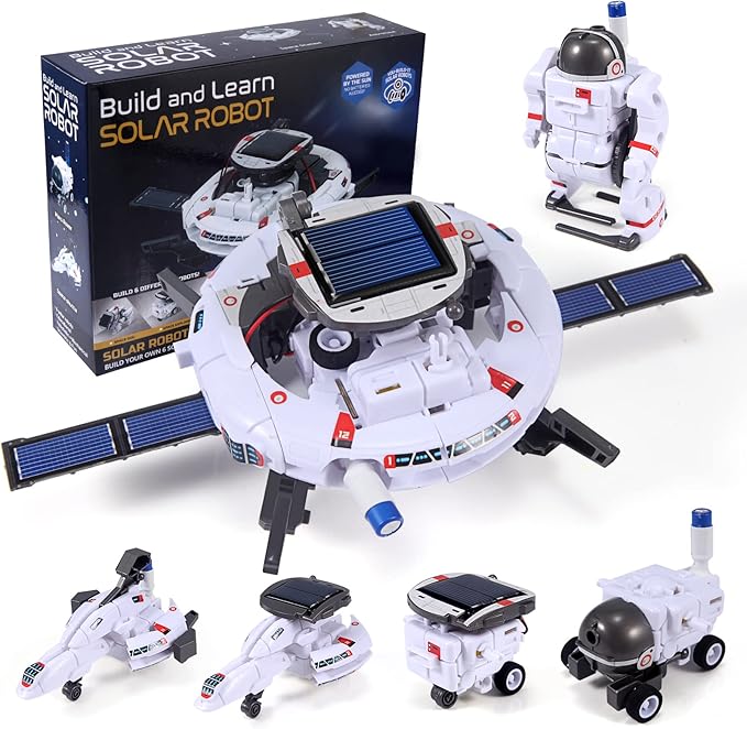 STEM Projects for Kids Age 8-14, Train Sets Construct Kits for Kids Age 9-16, 8-in-2 Building Blocks Robots Toys Gifts for Boys, 766Pcs Building Sets for Teenage Ages 10 11 12 13 14 15.