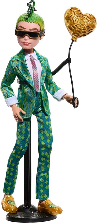 Monster High Howliday Love Edition Dolls, Cleo De Nile & Deuce Gorgon Collector 2-Pack with Valentine's Accessories & Displayable Packaging