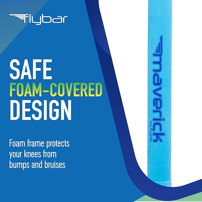 Flybar Maverick Pogo Stick for Kids Ages 5+, 40 to 80 Pounds, Perfect for Beginners, Easy Grip Handles, Anti-Slip Pegs, Outdoor Toys for Boys and Girls