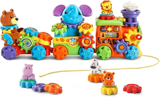 VTech GearZooz Roll and Roar Animal Train (Frustration Free Packaging)