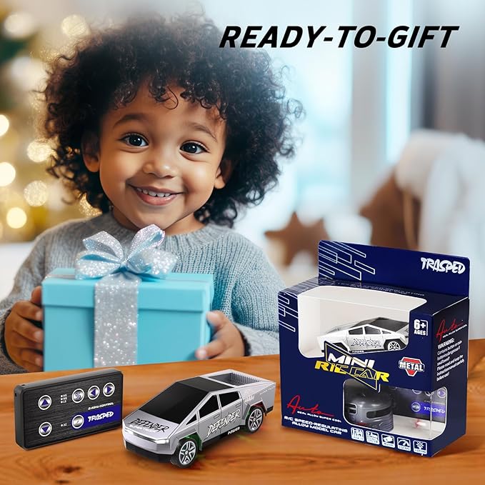 RC Car 1:64 Remote Control Car Model Remote Control Car with 2.4GHz Three-Speed Control Mode