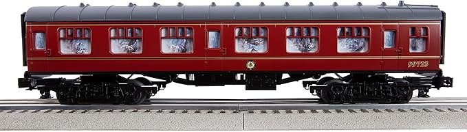 Lionel Trains - Dementors Coach with Sounds #99723, O Gauge, Red,grey