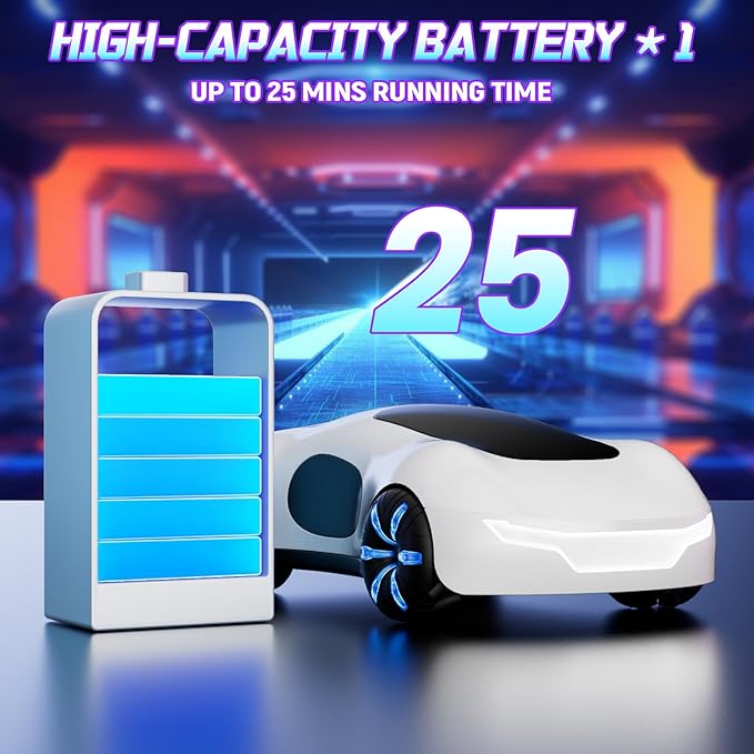 Gesture Sensing Remote Control Car, Drift RC Stunt Car with Light Spray & Sound, 2.4GHz Hobby RC Cars Toy for Kids, 360° Rotate, Birthday Gifts for Boys Girls 4-12 Racing Gifts