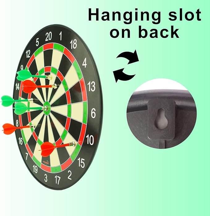 Magnetic Dart Board Game – 12pcs Kids Magnetic Darts Boys Toys Gifts Indoor Outdoor Games for Family and Friends – Safe Dart Game Set for All Ages 5 6 7 8 9 10 11 12 Year Old Kids and Adults