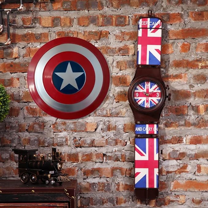 12.6 inch Captain Shield Children's Costume Props Halloween Cosplay Children's Party Birthday Gift