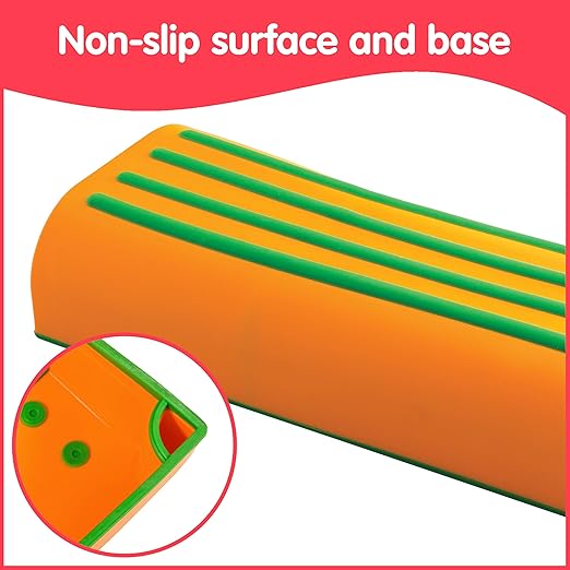 edxeducation Step-a-Trail | Logs | Set of 3 Balance Logs | Ages 18m+ | Obstacle Course for Kids | Indoor and Outdoor Toys for Toddlers | Build Gross Motor Skills