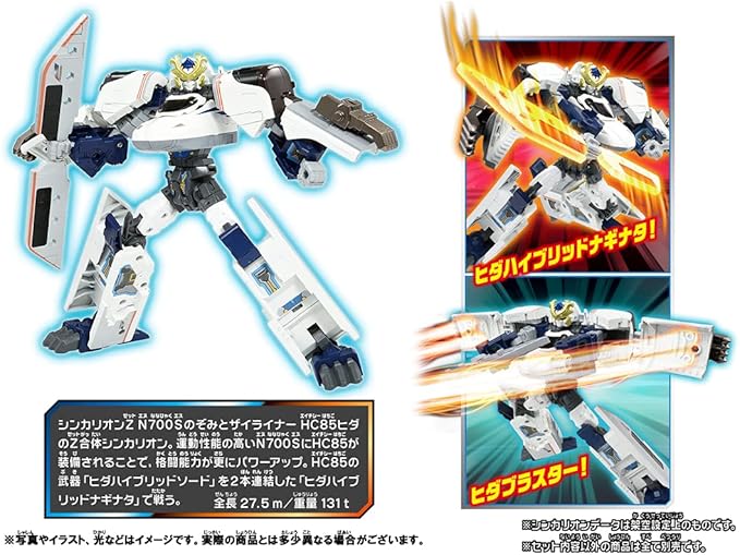 Plarail Shinkansen Transforming Robot Shinkalion Z N700S Hida