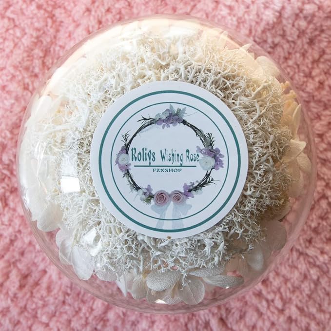 Preserved Real Roses with Colorful Mood Light Wishing Bottle, Eternal Rose,Never Withered Flowers, for Bedroom Party Table Decor, Christmas Decorations, a Gifts for Women 1pcs Pink