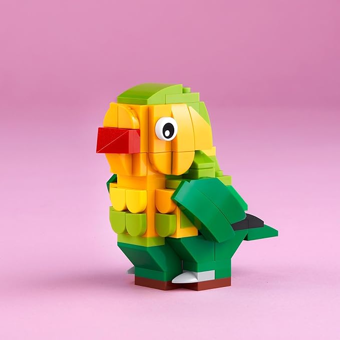 LEGO Valentine Lovebirds Building Toy Set - Fun and Engaging Build for Kids, Girls & Boys, Ages 8+ - Decoration and Gift - 40522