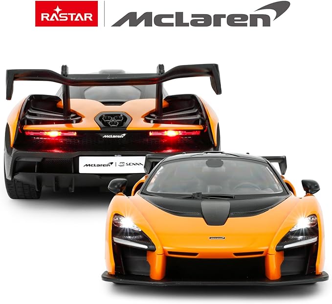 RASTAR 1/14 McLaren Senna Remote Control Car, Toy McLaren RC Car Doors Open
