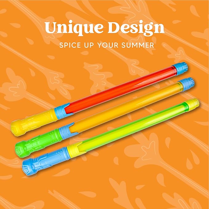 JOYIN 18 Pack 16.5'' Water Gun,Super Soaker Blaster Squirt Guns, Bulk Summer Outdoor Swimming Pool, Backyard, Beach Water Game Fighting Play Pool Toys