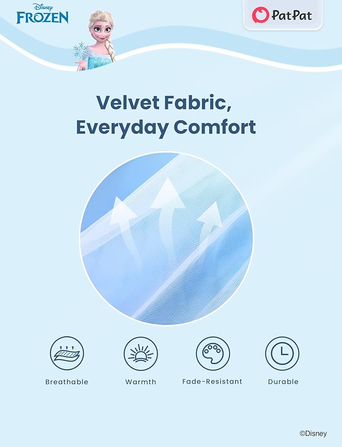 Disney Frozen Elsa Princess Cinderella Ariel Jasmine Rapunzel Baby/Toddler Dress, Ruffle Long-Sleeve Mesh Overlay Tulle Dress