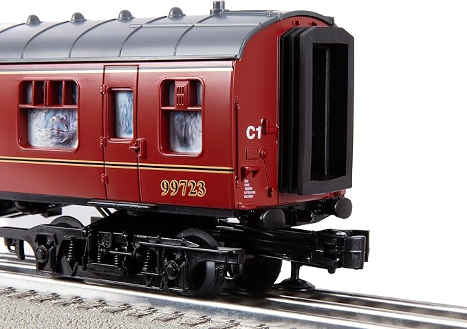 Lionel Trains - Dementors Coach with Sounds #99723, O Gauge, Red,grey