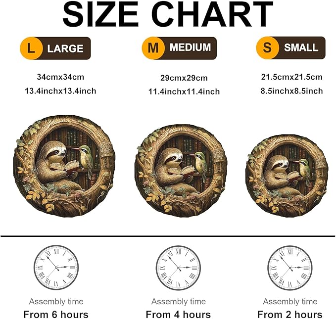 Wooden Puzzles for Adults, Wooden Jigsaw Puzzles for Adults Kids, Zoological Library Unique Shaped Wood Puzzles Adult, Creative Birthday Gifts for Friends Family Game (13.4 * 13.4in 295pcs)