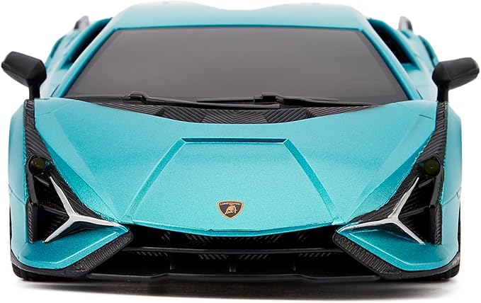 CMJ RC Cars Twin Pack: Officially Licensed Lamborghini Sian + Lambo Police RC Car Pack: Perfect for Lambo Racing Fans