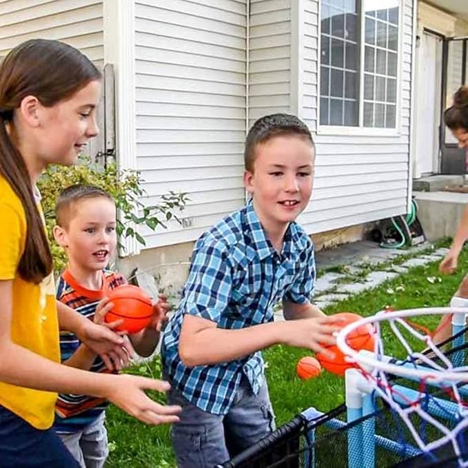 Tuko Toddler Basketball Hoop Arcade Board Game Toy - Kids Toys Outdoor/Indoor Basketball Shooting Training System with Basketball for 3+ Years Old Boy Gift (2024Edition)